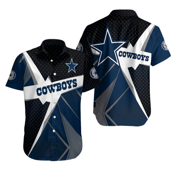 Dallas Cowboys 2 (112) Personalized Hawaiian Button down shirt
