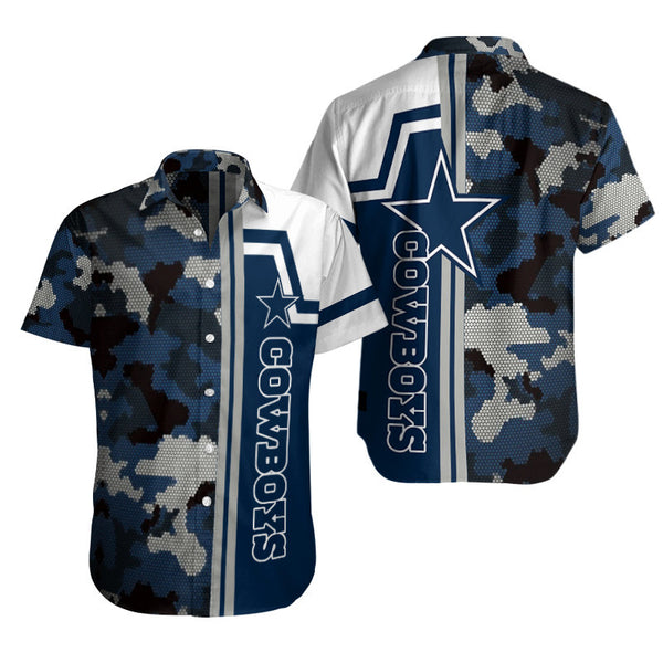Dallas Cowboys 2 (116) Personalized Hawaiian Button down shirt