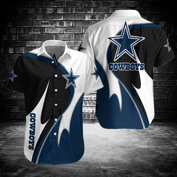 Dallas Cowboys 2 (117) Personalized Hawaiian Button down shirt