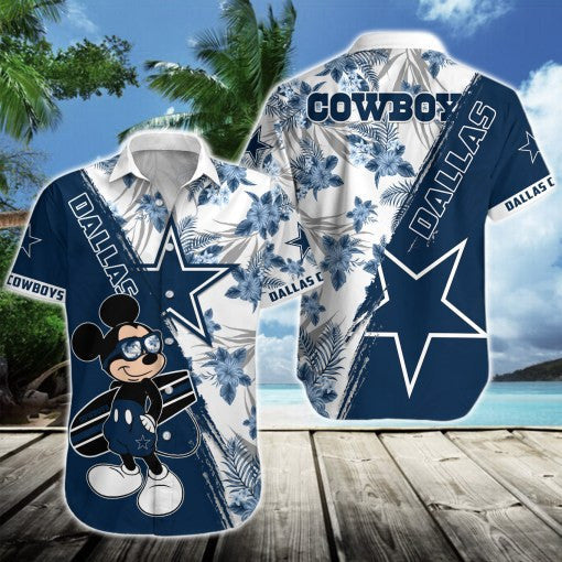 Dallas Cowboys 2 (119) Personalized Hawaiian Button down shirt