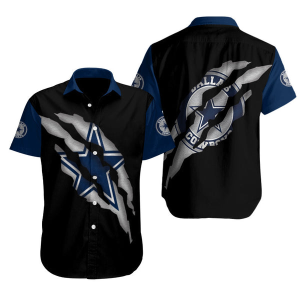 Dallas Cowboys 2 (120) Personalized Hawaiian Button down shirt
