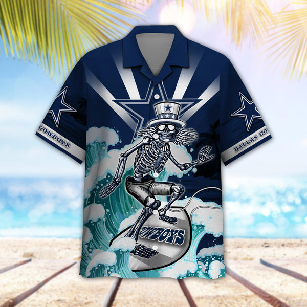 Dallas Cowboys 2 (122) Personalized Hawaiian Button down shirt
