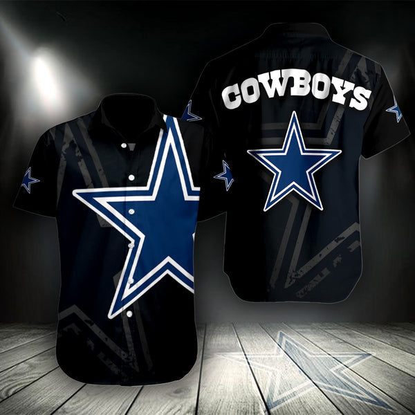 Dallas Cowboys 2 (124) Personalized Hawaiian Button down shirt