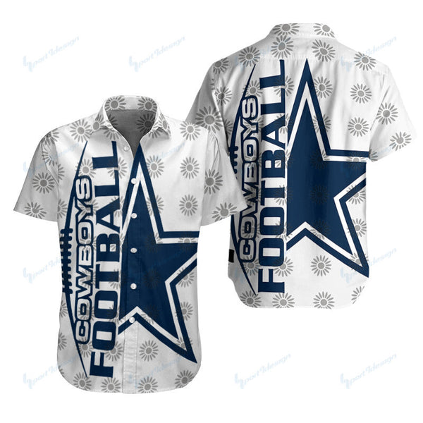 Dallas Cowboys 2 (135) Personalized Hawaiian Button down shirt