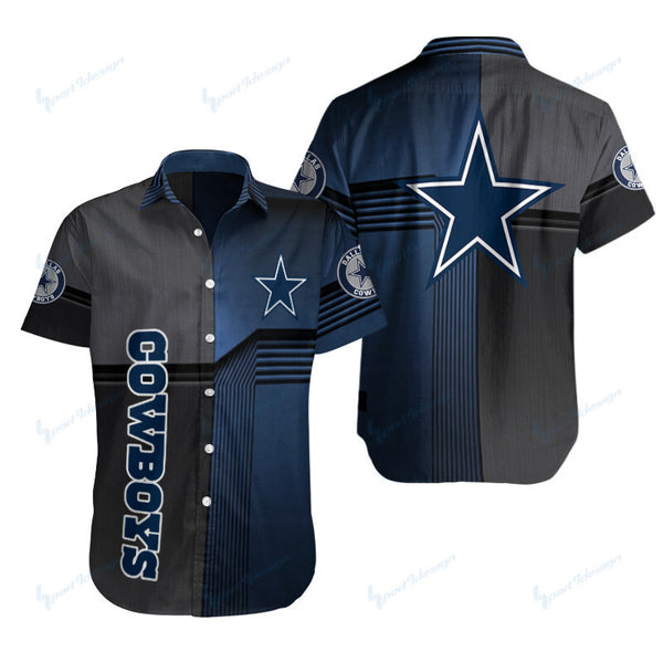 Dallas Cowboys 2 (130) Personalized Hawaiian Button down shirt