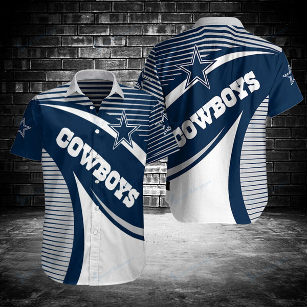 Dallas Cowboys 2 (133) Personalized Hawaiian Button down shirt