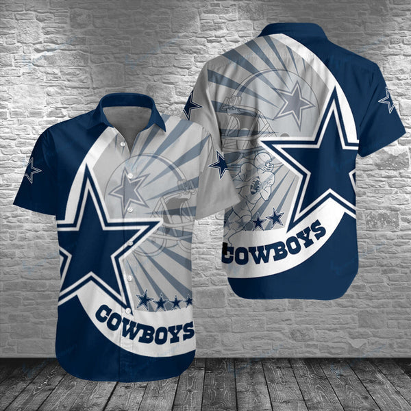 Dallas Cowboys 2 (128) Personalized Hawaiian Button down shirt