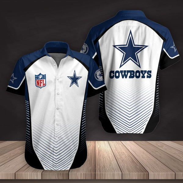 Dallas Cowboys 2 (142) Personalized Hawaiian Button down shirt