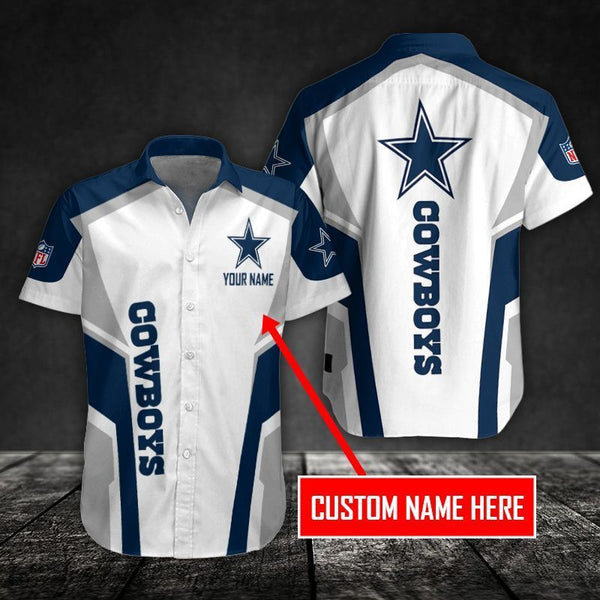 Dallas Cowboys 2 (143) Personalized Hawaiian Button down shirt