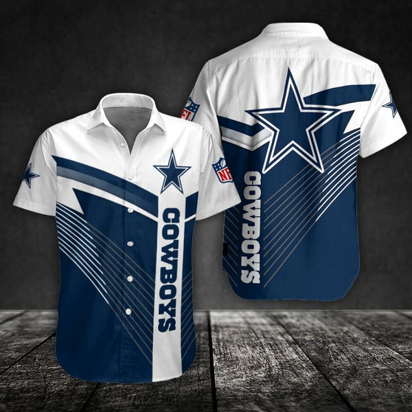 Dallas Cowboys 2 (141) Personalized Hawaiian Button down shirt