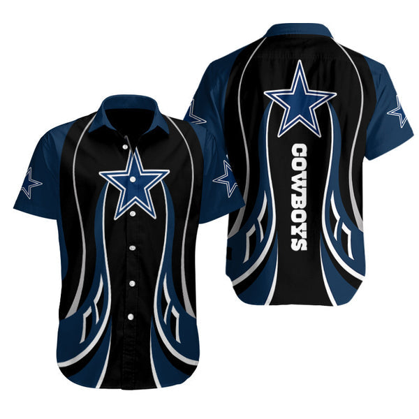 Dallas Cowboys 2 (140) Personalized Hawaiian Button down shirt