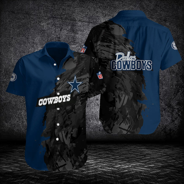 Dallas Cowboys 2 (154) Personalized Hawaiian Button down shirt