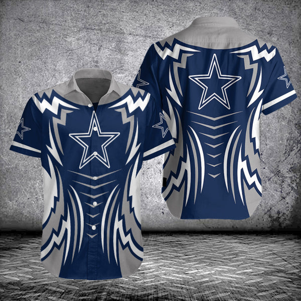 Dallas Cowboys 2 (138) Personalized Hawaiian Button down shirt