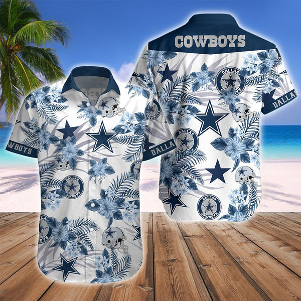 Dallas Cowboys 2 (151) Personalized Hawaiian Button down shirt