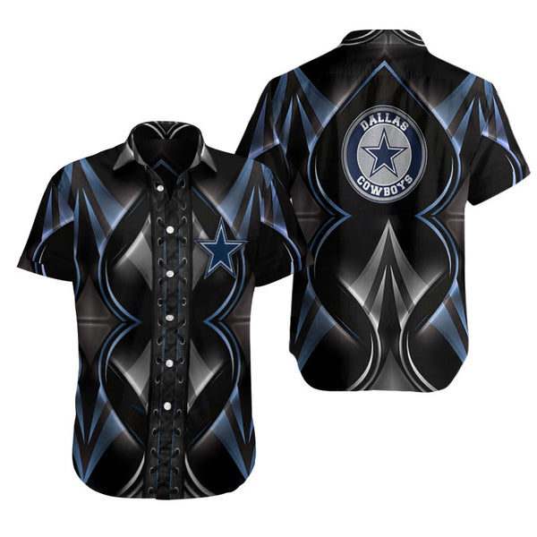 Dallas Cowboys 2 (166) Personalized Hawaiian Button down shirt