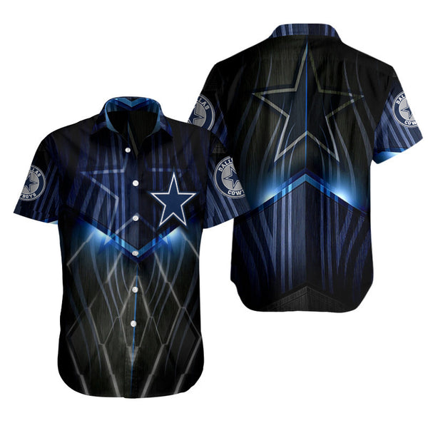 Dallas Cowboys 2 (165) Personalized Hawaiian Button down shirt
