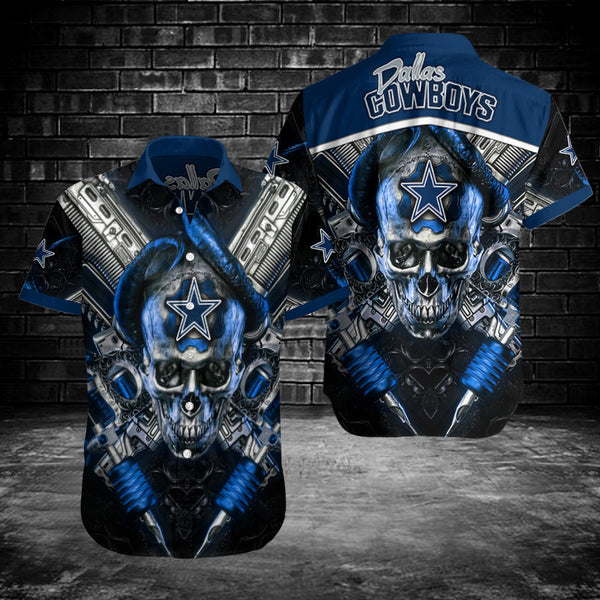 Dallas Cowboys 2 (163) Personalized Hawaiian Button down shirt
