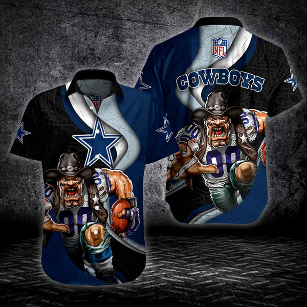 Dallas Cowboys 2 (162) Personalized Hawaiian Button down shirt