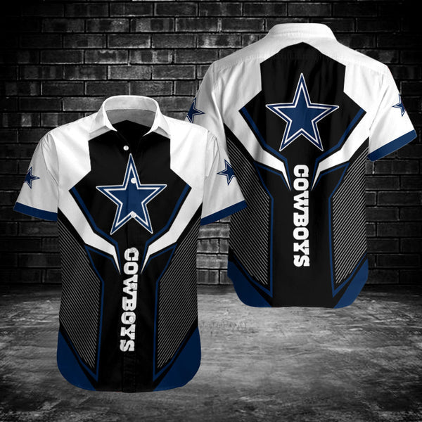 Dallas Cowboys 2(161) Personalized Hawaiian Button down shirt