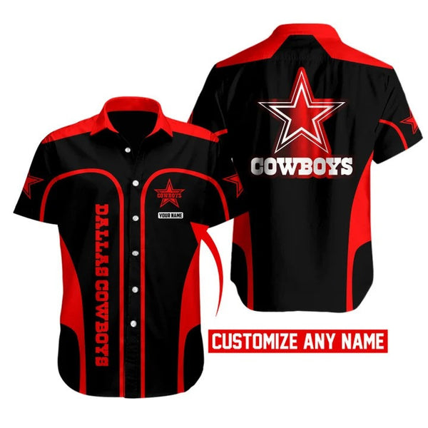 Dallas Cowboys 2 (196) Personalized Hawaiian Button down shirt