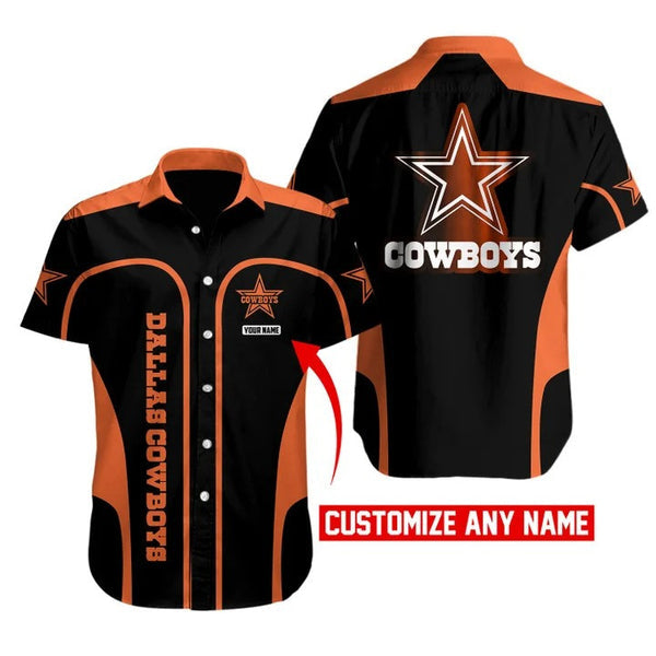 Dallas Cowboys 2 (196) Personalized Hawaiian Button down shirt