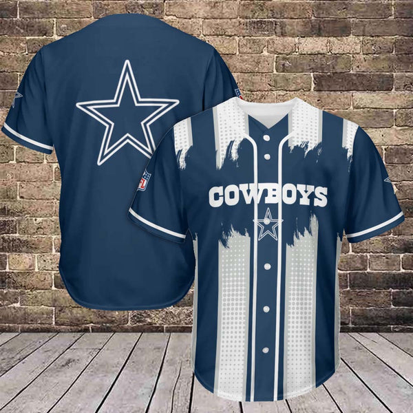 Dallas Cowboys Personalized Baseball Jersey 090