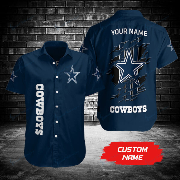 Dallas Cowboys 2 (191) Personalized Hawaiian Button down shirt