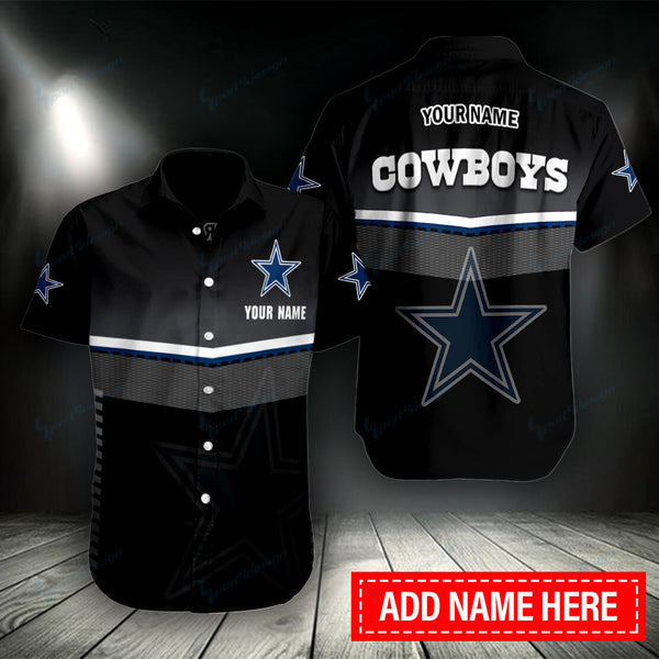 Dallas Cowboys 2 (194) Personalized Hawaiian Button down shirt
