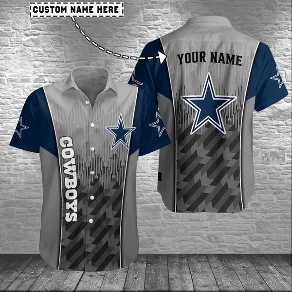 Dallas Cowboys 2 (188) Personalized Hawaiian Button down shirt
