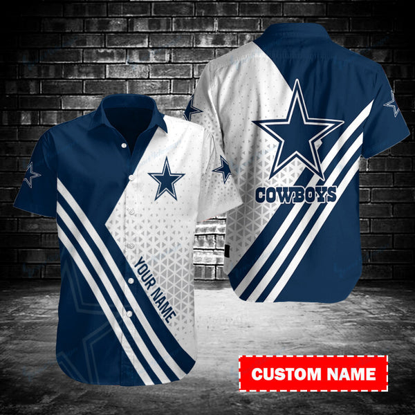 Dallas Cowboys 2 (181) Personalized Hawaiian Button down shirt