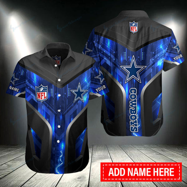 Dallas Cowboys 2 (176) Personalized Hawaiian Button down shirt