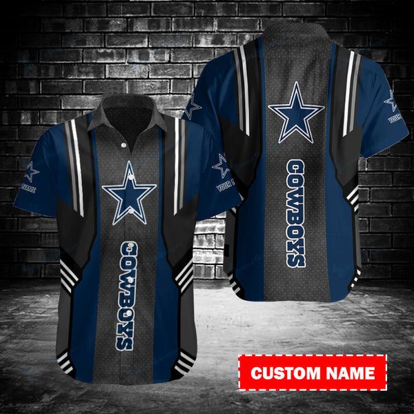 Dallas Cowboys 2 (183) Personalized Hawaiian Button down shirt