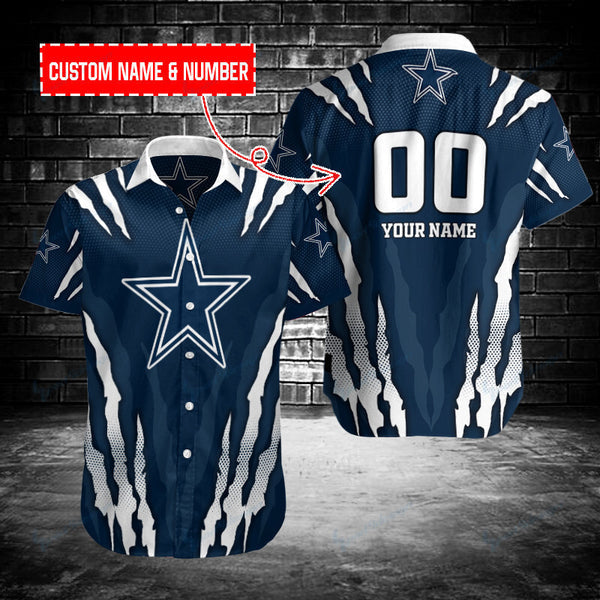 Dallas Cowboys 2 (173) Personalized Hawaiian Button down shirt