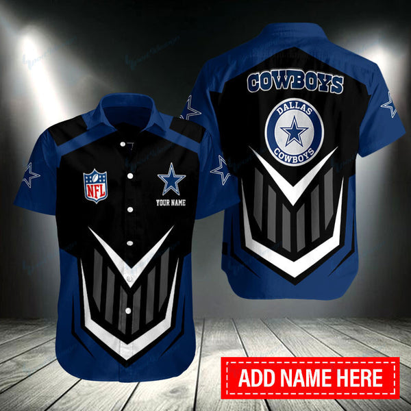 Dallas Cowboys 2 (205) Personalized Hawaiian Button down shirt
