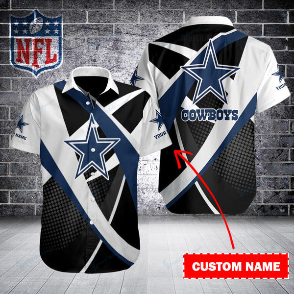 Dallas Cowboys 2 (200) Personalized Hawaiian Button down shirt
