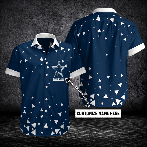 Dallas Cowboys 2 (222) Personalized Hawaiian Button down shirt