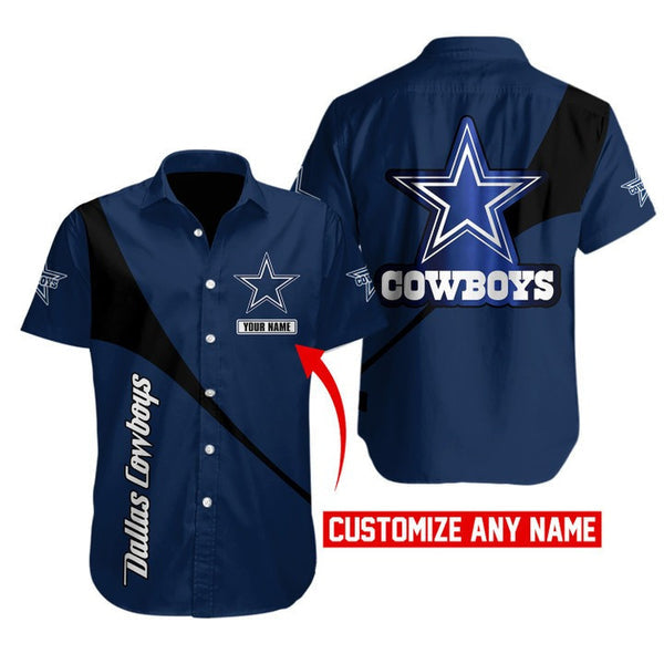 Dallas Cowboys 2 (228) Personalized Hawaiian Button down shirt