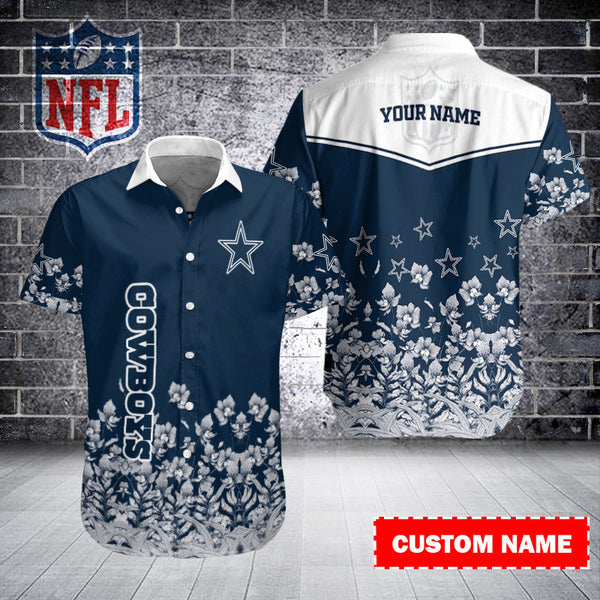 Dallas Cowboys 2 (226) Personalized Hawaiian Button down shirt