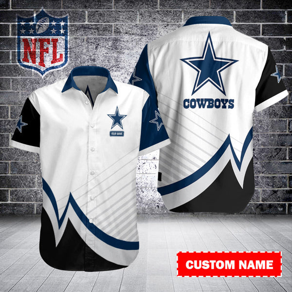 Dallas Cowboys 2 (238) Personalized Hawaiian Button down shirt