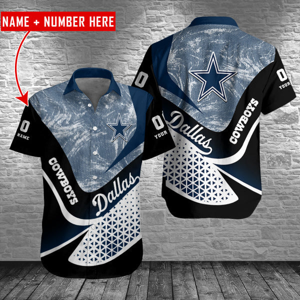 Dallas Cowboys 2 (236) Personalized Hawaiian Button down shirt