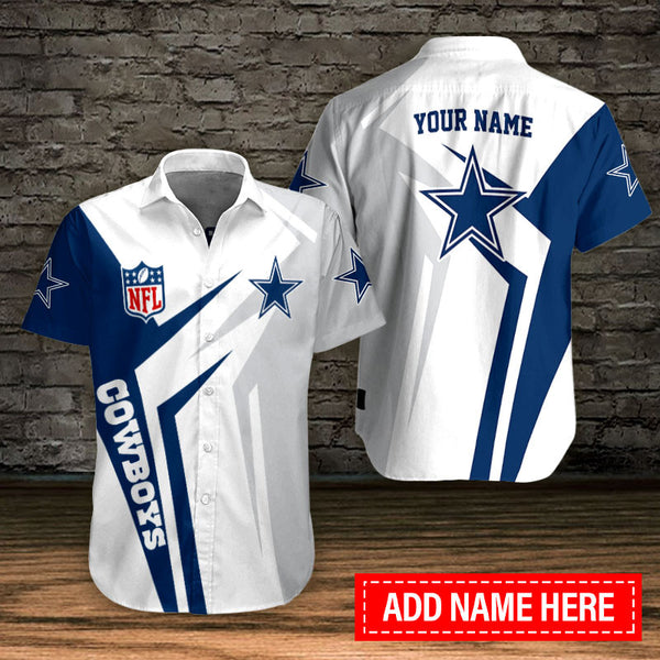 Dallas Cowboys 2 (256) Personalized Hawaiian Button down shirt