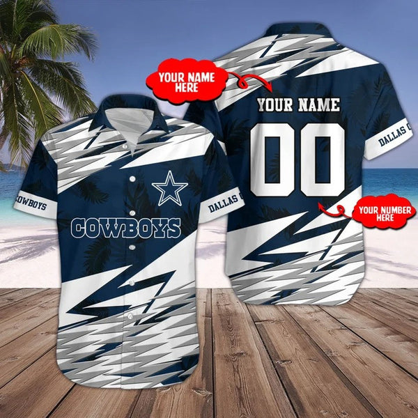 Dallas Cowboys 2 (263) Personalized Hawaiian Button down shirt