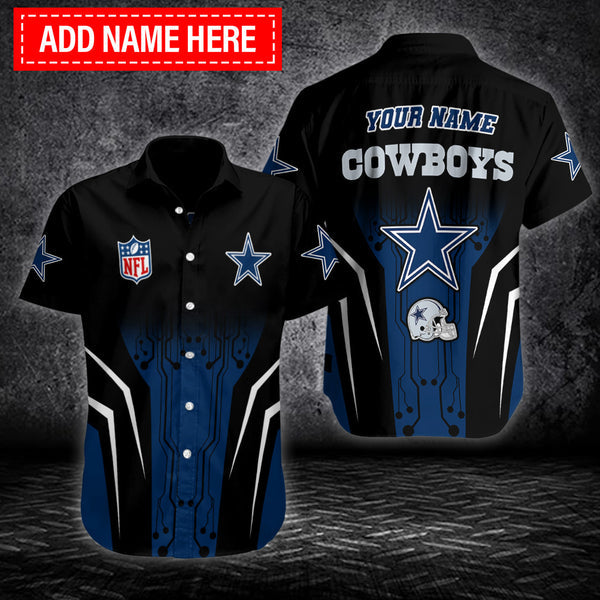 Dallas Cowboys 2 (266) Personalized Hawaiian Button down shirt
