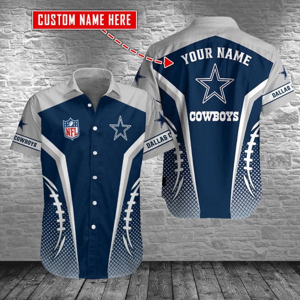 Dallas Cowboys 2 (259) Personalized Hawaiian Button down shirt