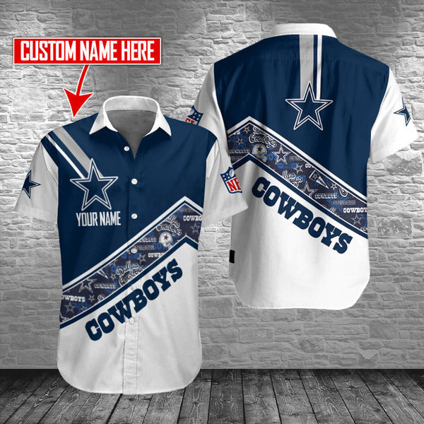 Dallas Cowboys 2(269) Personalized Hawaiian Button down shirt