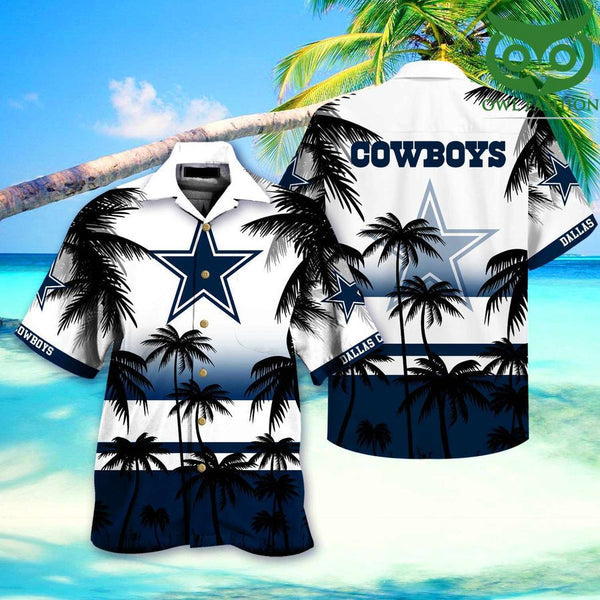 Dallas Cowboys 2 (260) Personalized Hawaiian Button down shirt