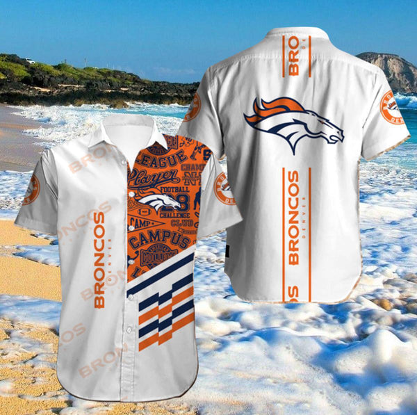 Denver Broncos 2 (22) Personalized Hawaiian Button down shirt