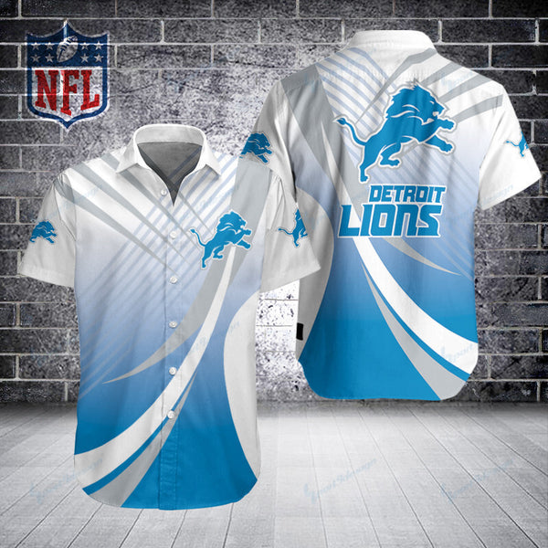 Detroit Lions 2 (22) Personalized Hawaiian Button down shirt