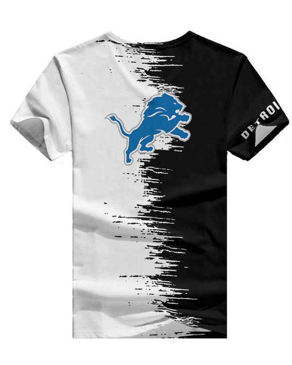 Detroit Lions 1 (46) Personalized V-neck Women T-shirt