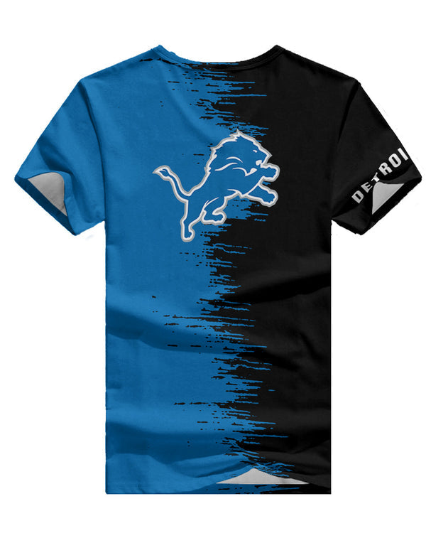 Detroit Lions 1 (46) Personalized V-neck Women T-shirt